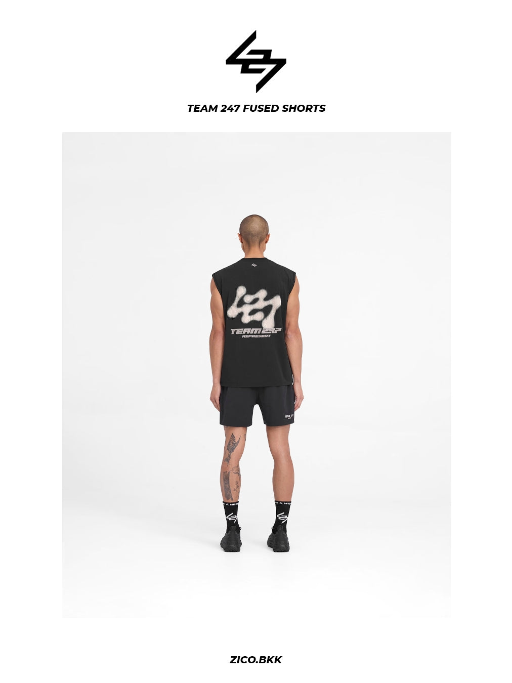 Represent Team 247 Fused Shorts – Shopee image 5