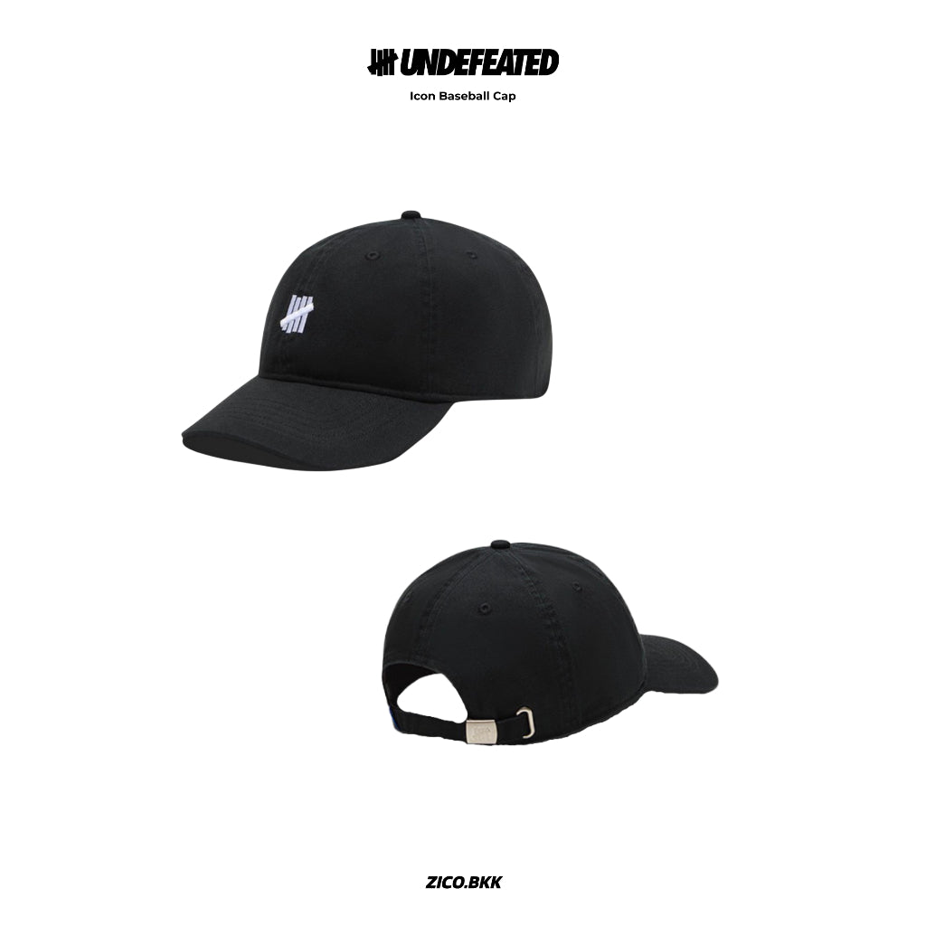 Undefeated Icon Baseball Cap - Undefeated Cap | ZICO.BKK