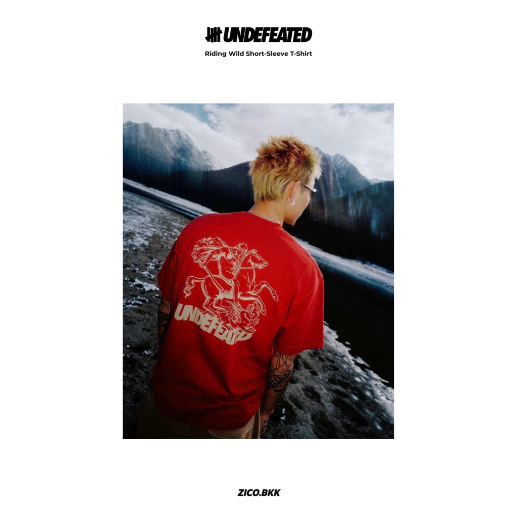 Undefeated Riding Wild Short-Sleeve T-Shirt (Year of the Horse Capsule Collection) - Undefeated Cap | ZICO.BKK