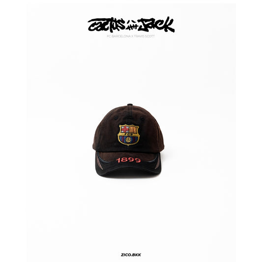 Travis Scott x FC Barcelona 1899 Distressed Cap - Travis Scott Cap | ZICO.BKK