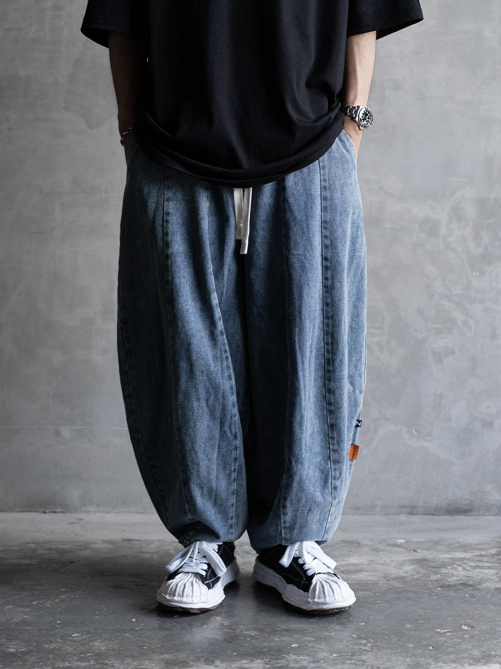 ZICO.BKK Balloon Denim Pants — ภาพสินค้า 1