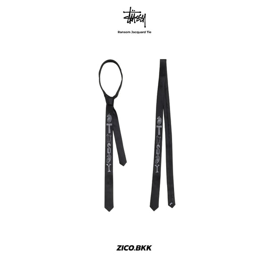 Stussy Ransom Jacquard Tie