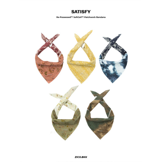 Satisfy Re-Possessed™ SoftCell™ Patchwork Bandana