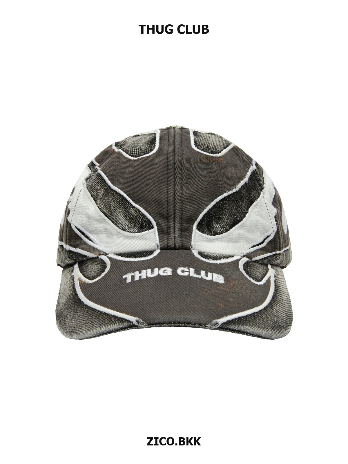 Thug Club Chopper Cap สี Black ภาพด้านหน้า 3:4