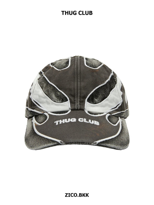 Thug Club Chopper Cap สี Black ภาพด้านหน้า 3:4