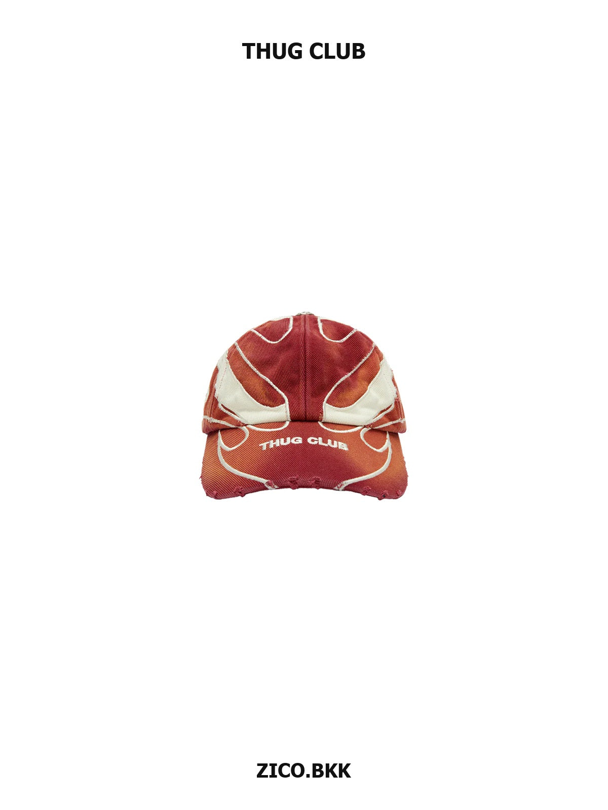 Thug Club Chopper Cap สี Red ภาพสินค้า 2
