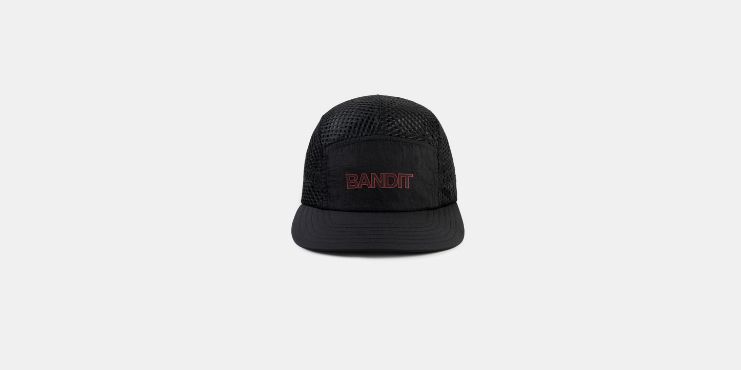 Bandit Mesh HumoFit Run Hat Black back