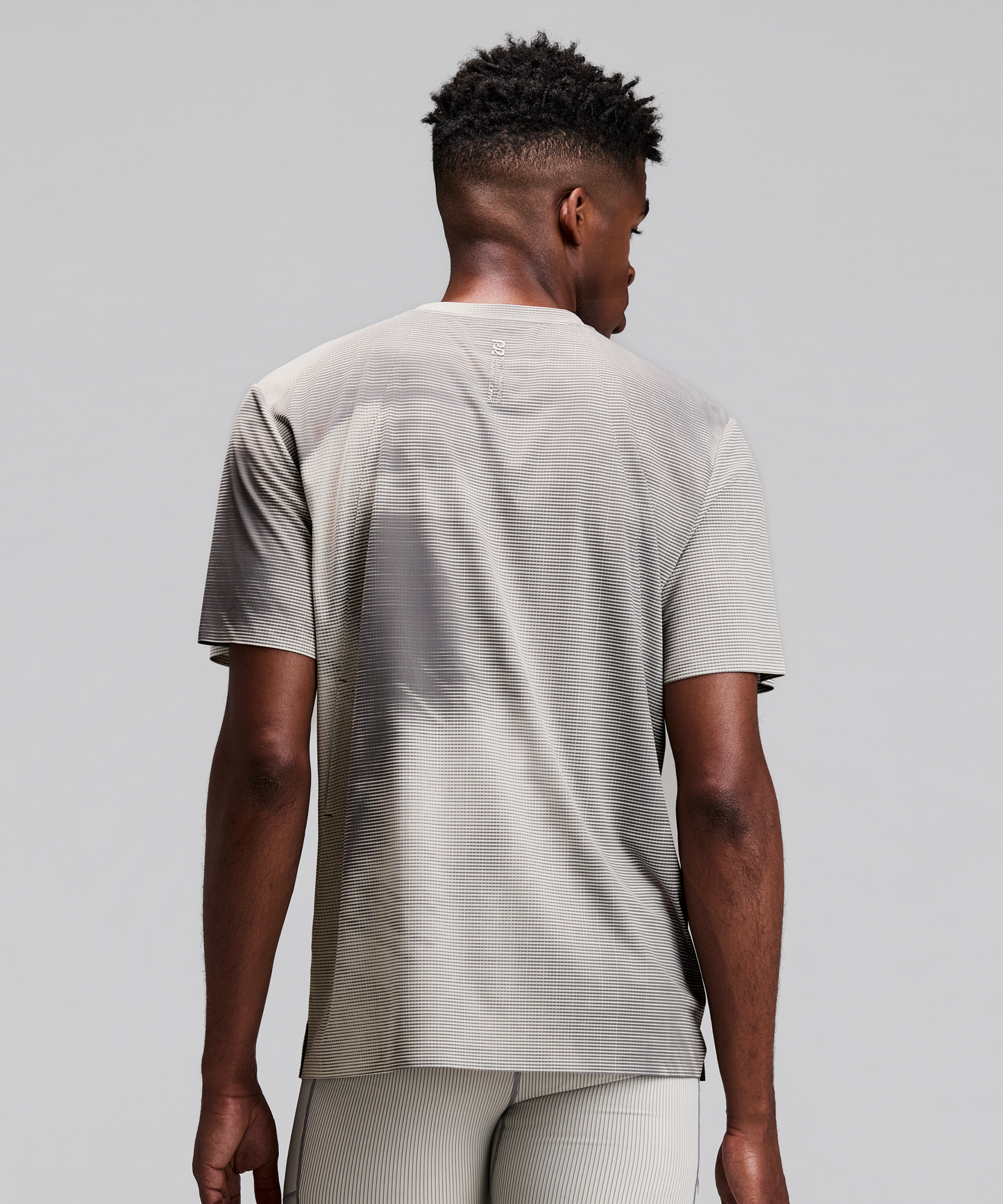 Bandit Specter Performance Tee Slate Plaster detail