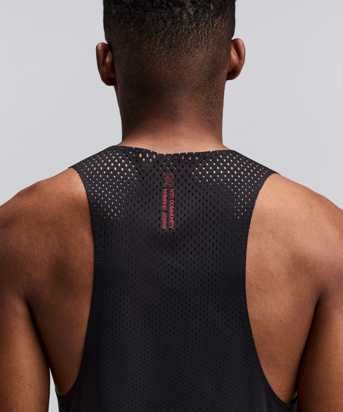 Bandit Shredder Shorty Race Singlet Black detail