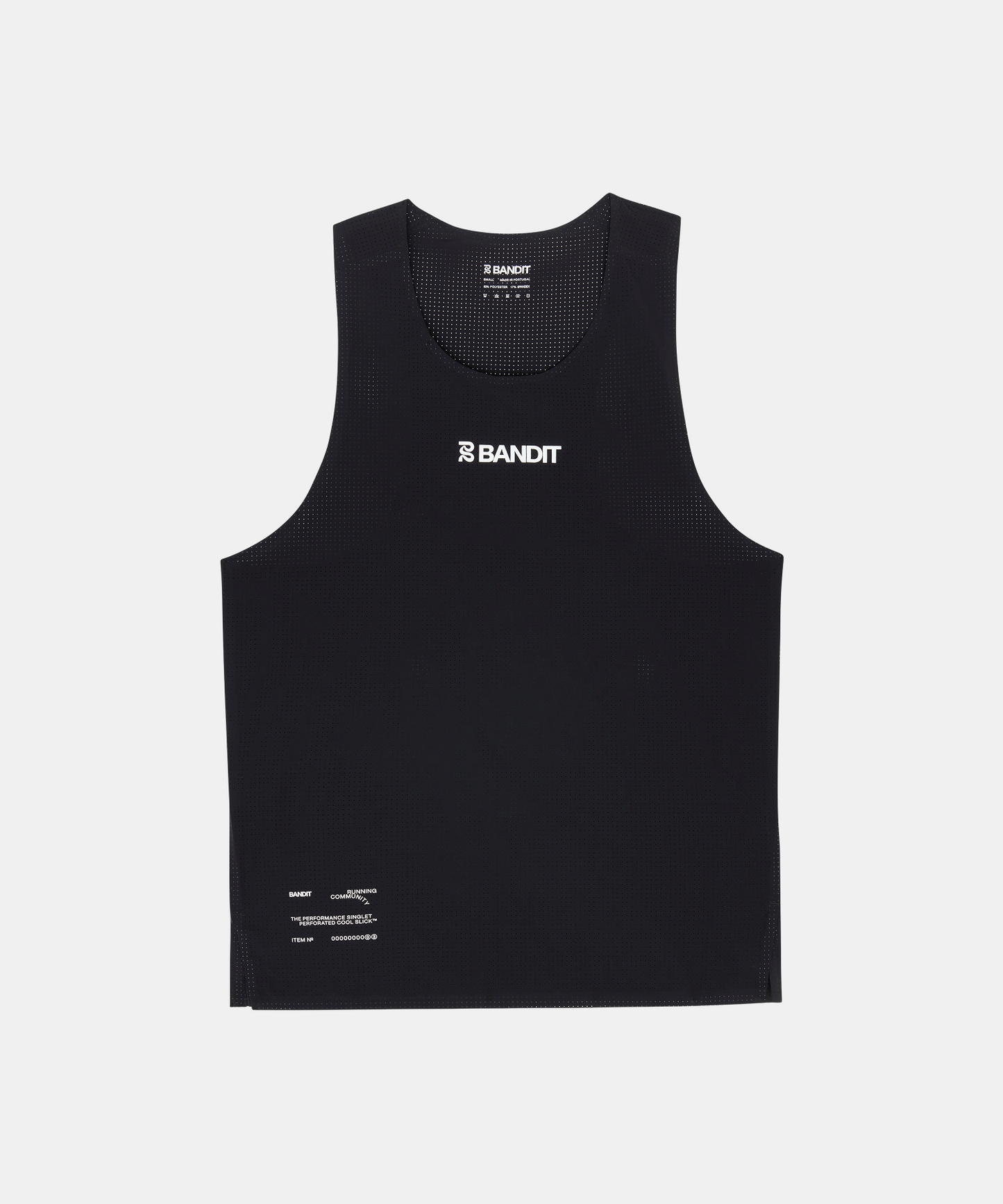 Bandit Vento Performance Singlet Black