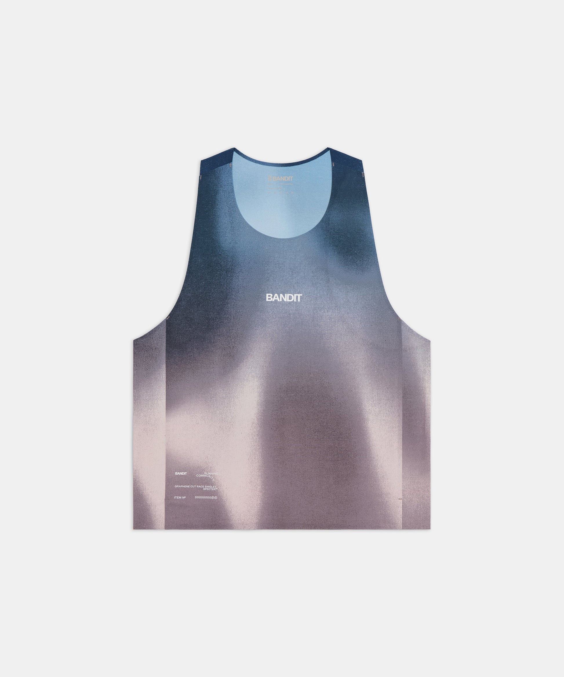 Bandit Specter Shorty Race Singlet Flow State Aegean Multi