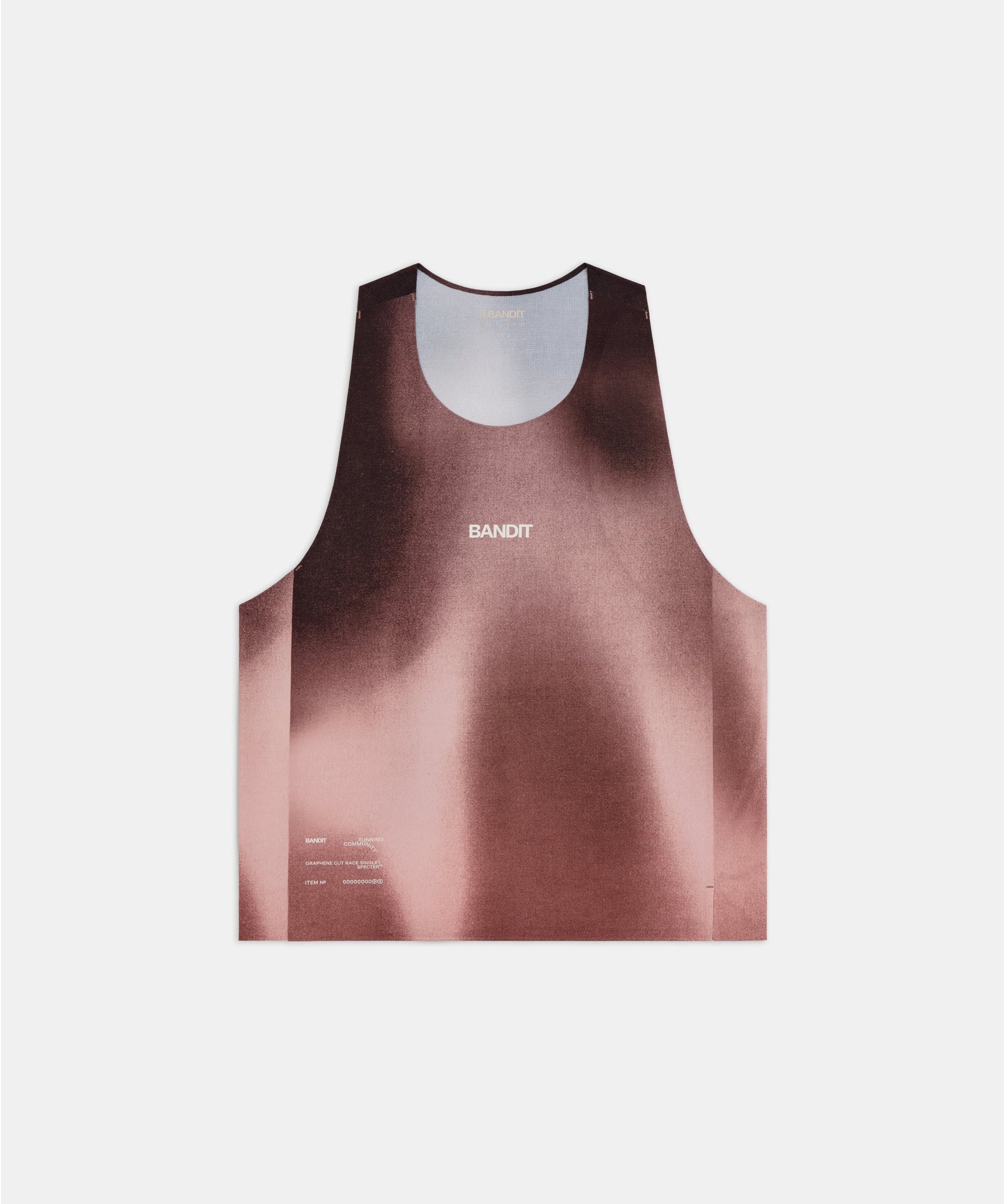 Bandit Specter Shorty Race Singlet Flow State Mahogany Multi