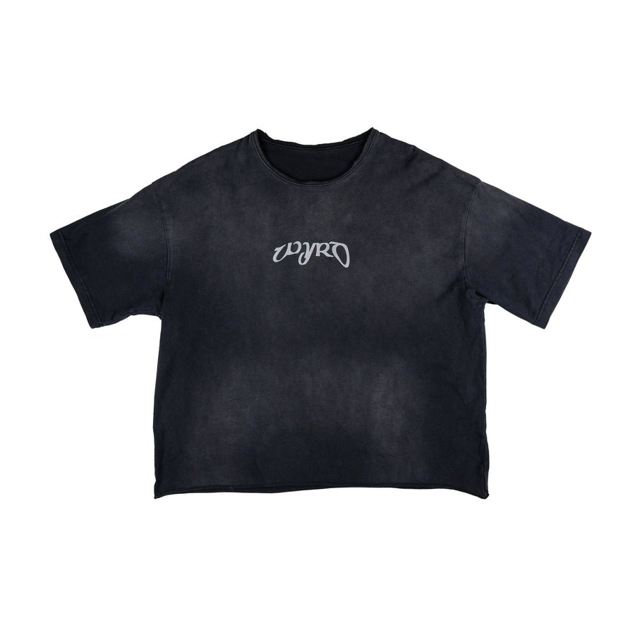 Wyrd Celtica Acid Washed Tee - Black