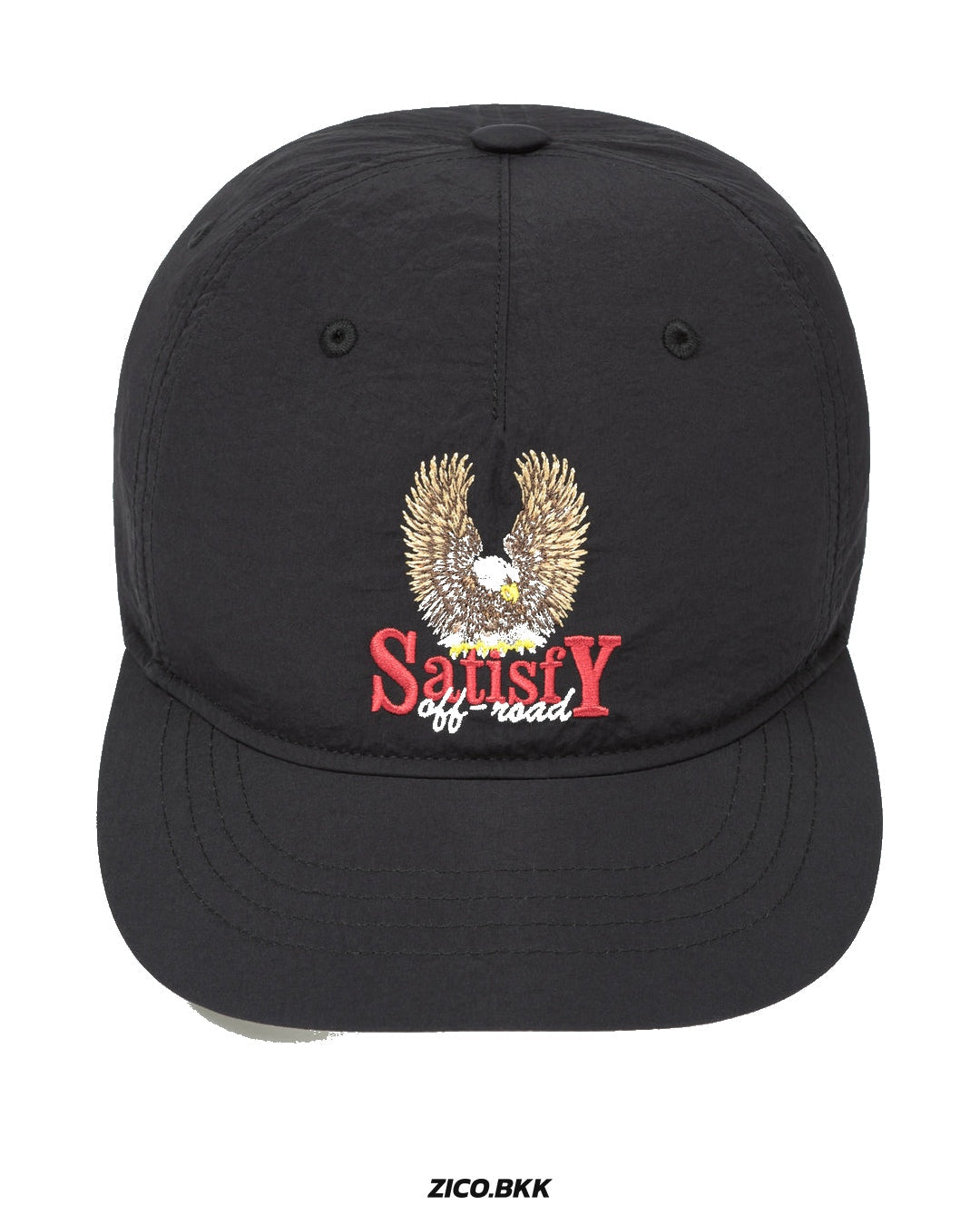 Satisfy FliteSilk Cap Black — official source view 1