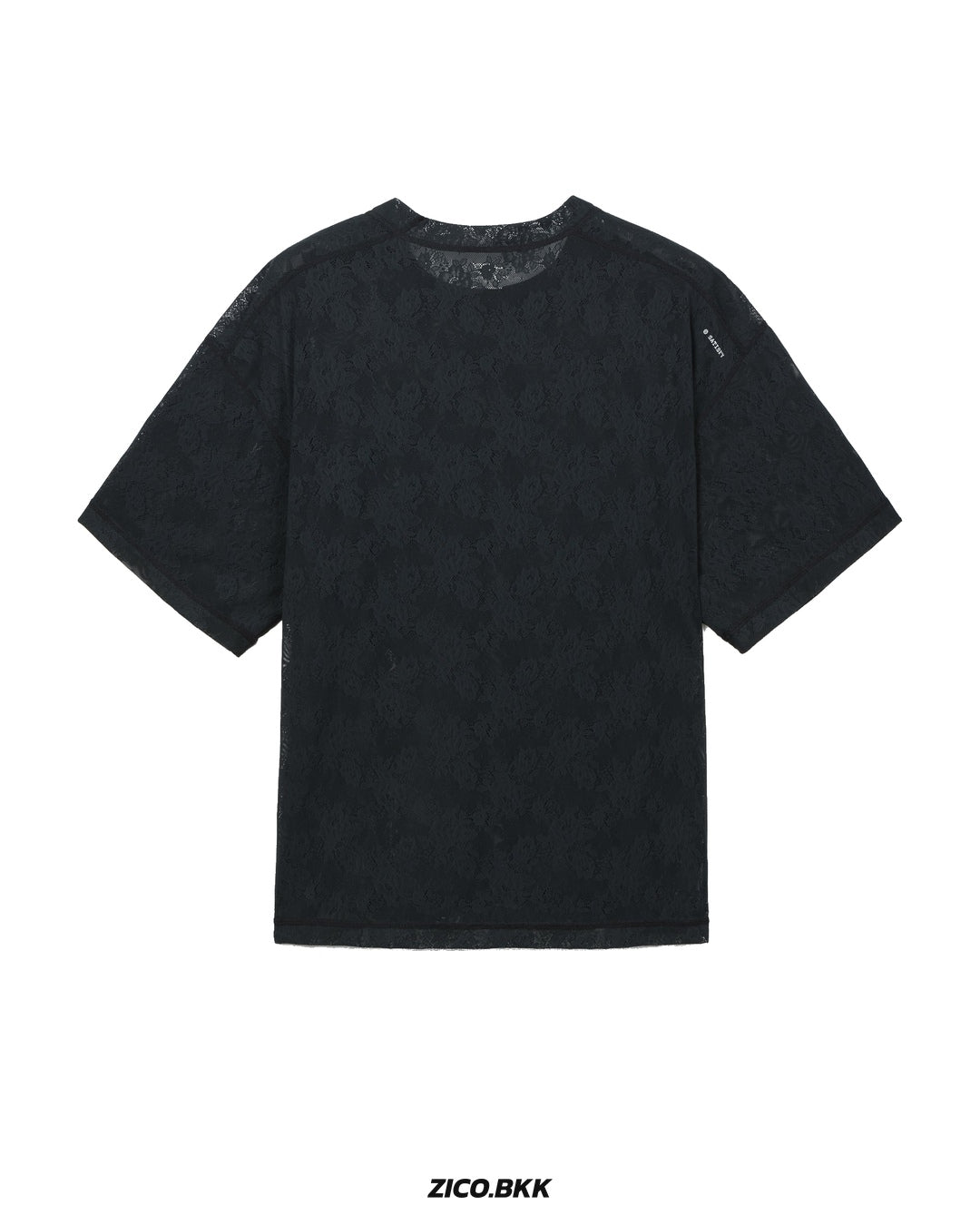 Satisfy SpaceLace T-Shirt Black — official source view 2