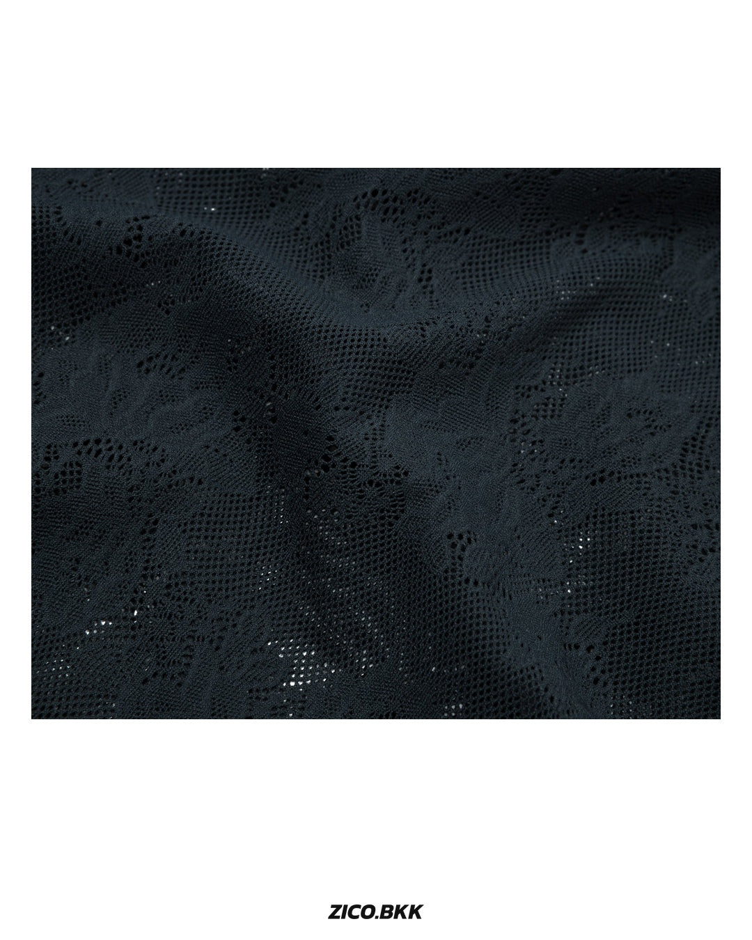 Satisfy SpaceLace T-Shirt Black — official source view 4