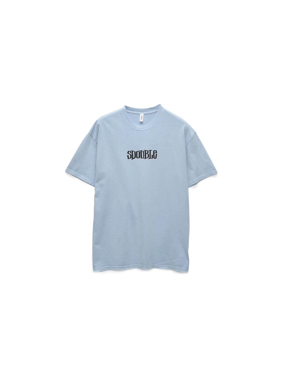 S/Double Pintails Tee Washed Blue - front