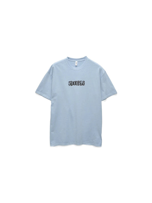 S/Double Pintails Tee Washed Blue - front