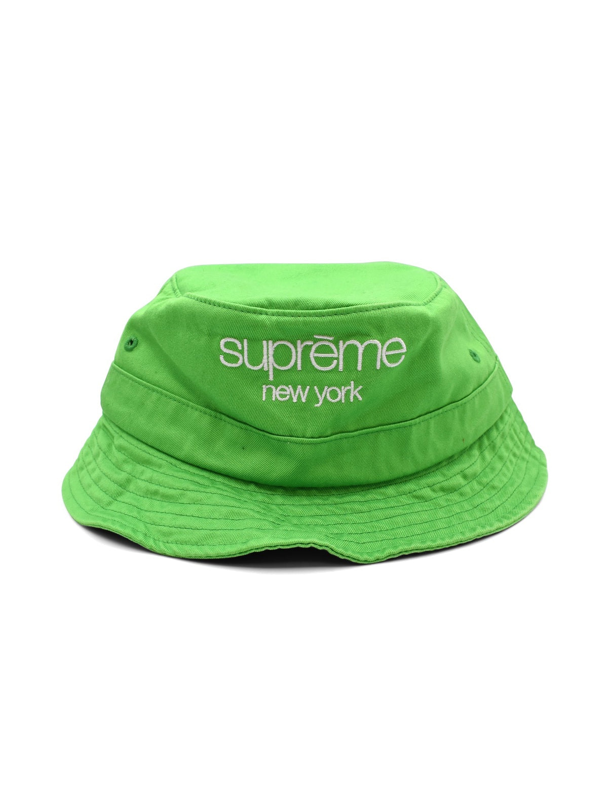 Supreme Classic Logo Crusher Green - front